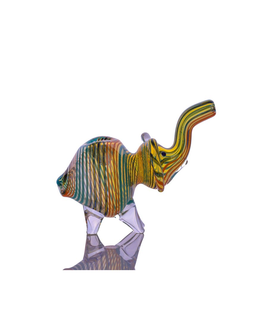  4" Striped Elephant