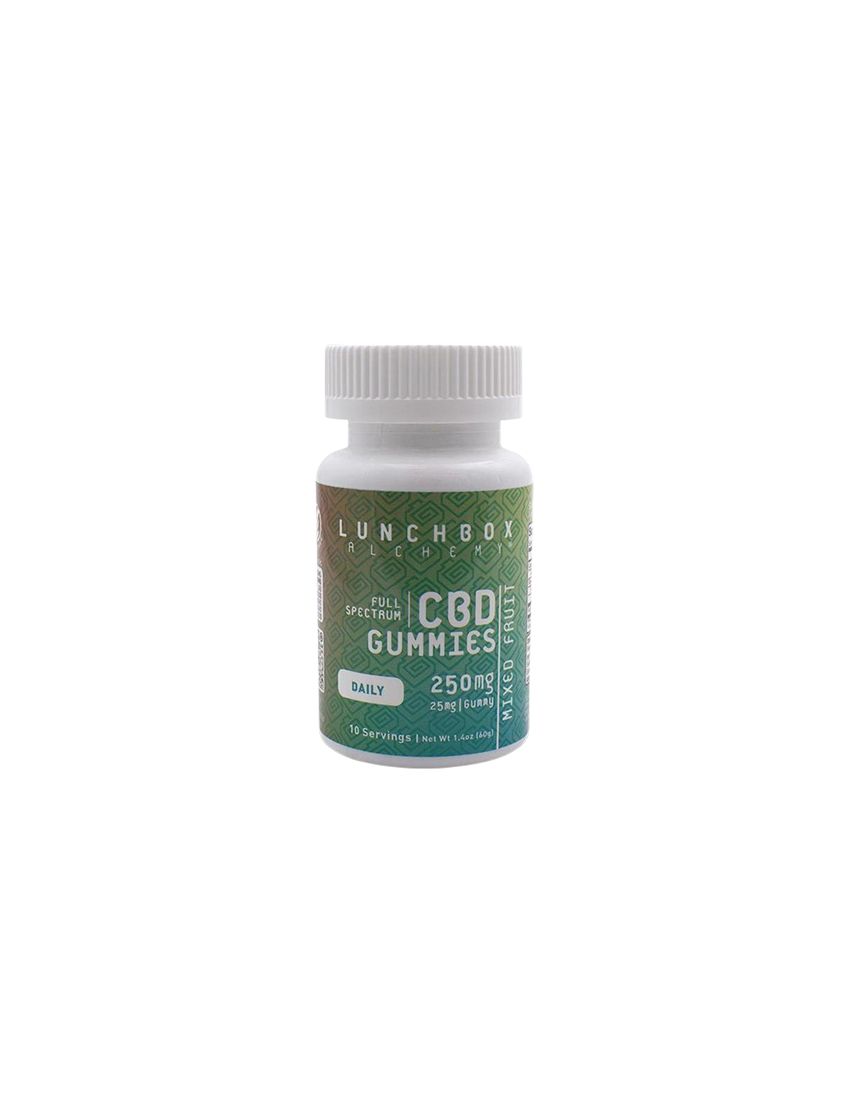 Lunchbox Full Spectrum Daily CBD Gummies 250mg